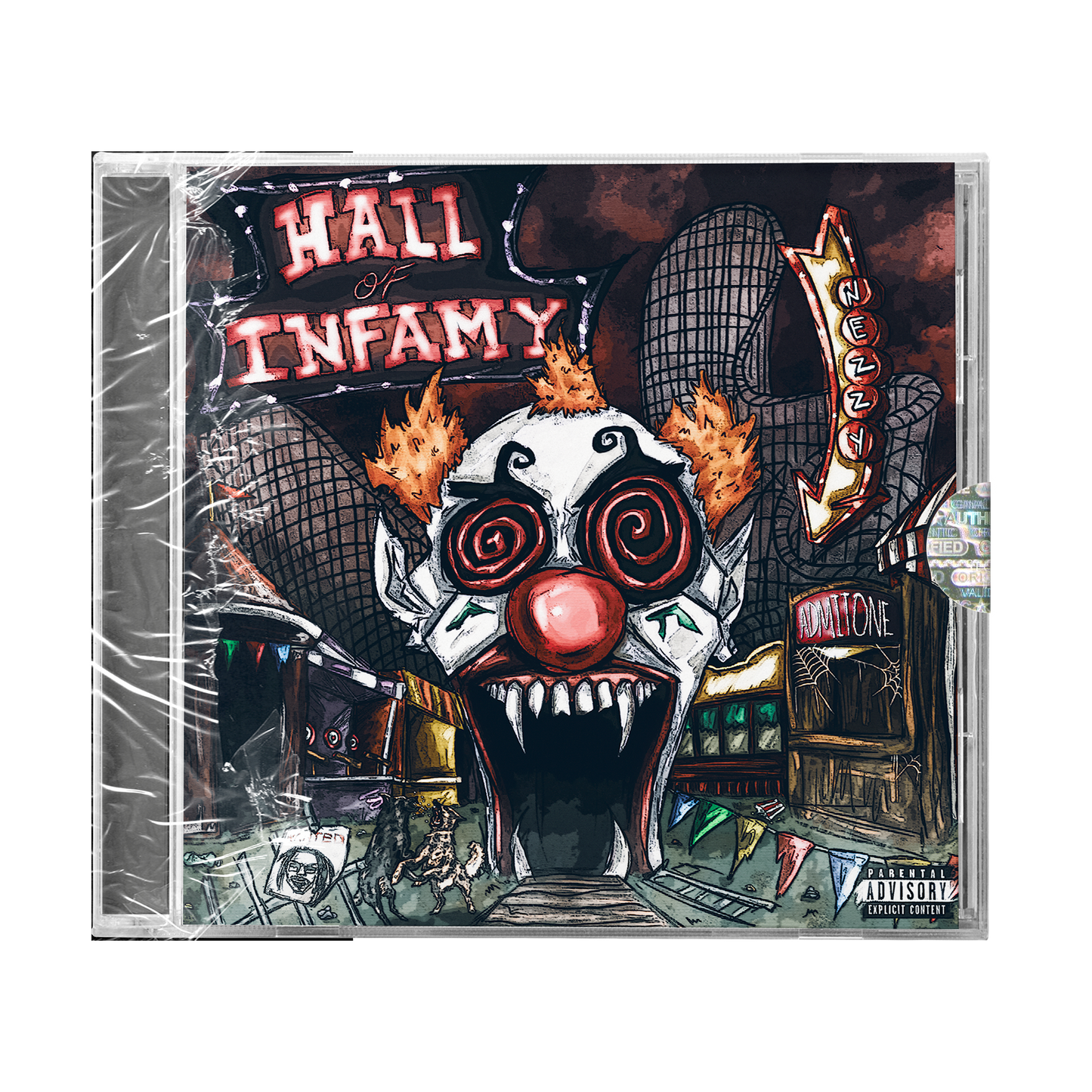 NEZZY - HALL OF INFAMY (CD)