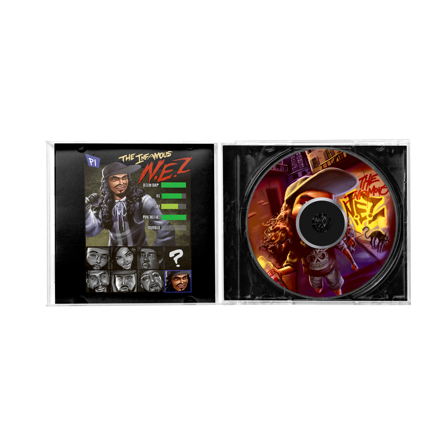 NEZZY - The Infamous N.E.Z. (CD)