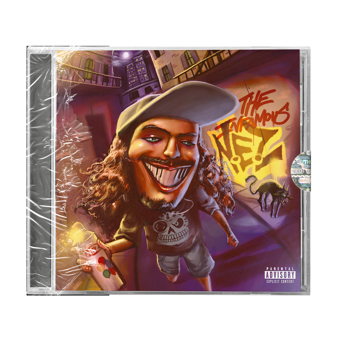 Nezzy Rapper Ferg NEZZY - The Infamous N.E.Z. (CD) – INFAMOUS STUDIOS